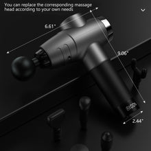 Load image into Gallery viewer, Massage Gun for Home Gym Fascial Gun Muscle Massager with 6 Massage Heads and Carry Bag