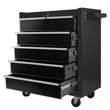 Load image into Gallery viewer, High Capacity Rolling Tool Chest with Wheels and Drawers, 5-Drawer Tool Storage Cabinet