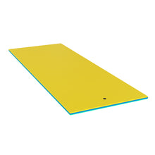 Load image into Gallery viewer, Floating Water Mat, 12' × 6' Lily Pad Floating Mat, 3-Layer Foam Water Floating Pad for Water Recreation and Relaxing, Thick and Durable Water Activities Mat for Lake, Oceans