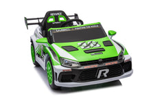 Load image into Gallery viewer, 12V4A 20W*2 one button start, forward and backward, high and low speed, music, front light, power display, two doors can open, 2.4G R/C, seat belt four wheel absorber KIDS RIDE ON CAR