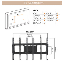 Load image into Gallery viewer, Tempered Glass Height Adjustable Universal Swivel Glass Floor Media Storage Stand With Mount Heat-Transferred Printing Metal Tube, Walnut/Black