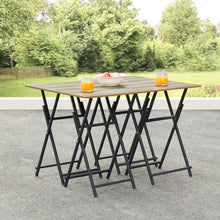 Load image into Gallery viewer, No Assembly Required TV Trays for Eating Set of 4 with Stand,Folding Snack Tray Table Set,Folding TV Dining Tables for Small Space