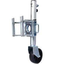 Load image into Gallery viewer, Trailer Jack, Boat Trailer Jack 32.8 in, Bolt-on Trailer Tongue Jack Weight Capacity 1000 lb, with PP Wheels and Handle for Lifting RV Trailer, Horse Trailer, Utility Trailer, Yacht Trailer