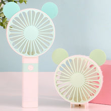 Load image into Gallery viewer, Portable Fan Handheld USB Rechargeable Mini Folding Fan Travel Outdoor Home Office Quiet Collapsible Desk Air Cooler Fan