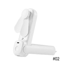 Load image into Gallery viewer, Multi-Function Portable Handheld Fan Nano Spray Fan USB Chargeable Mini Fan Facial Steamer Air Cooler Desktop Fan