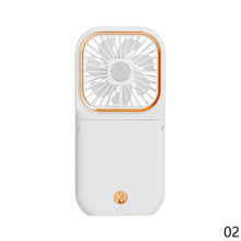 Load image into Gallery viewer, 3000mah Hanging Neck Fan USB Rechargeable Handheld Fan Adjustable Desktop Fan Air Cooler for Home Office Outdoor Travel