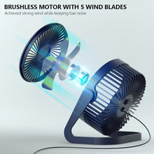 Load image into Gallery viewer, Portable DC 5V Small Desk USB Cooler Cooling Fan USB Mini Fans Operation Super Mute Silent for PC / Laptop / Notebook