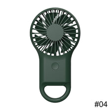 Load image into Gallery viewer, Summer Portable Mini Handheld Fan USB Charging Cooler Ultra-quiet LED Cooling Fans for Travel Outdoor Office