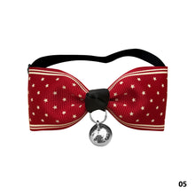 Load image into Gallery viewer, Lovely Pet Cat Collar With Bell Bow Cat Dog Collar Neck Strap Adjustable Buckle Kitten Puppy Pet Animal Accessories