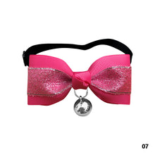 Load image into Gallery viewer, Lovely Pet Cat Collar With Bell Bow Cat Dog Collar Neck Strap Adjustable Buckle Kitten Puppy Pet Animal Accessories