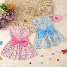Load image into Gallery viewer, Summer Dog Dress Pet Skirts Comfortable Soft Puppuy Dogs Cats Princess Dress Pet Clothes