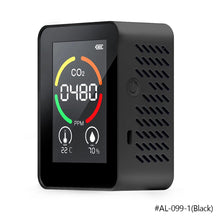 Load image into Gallery viewer, Air Monitor CO2 Carbon Dioxide Detector Greenhouse Warehouse Air Quality Temperature Humidity Monitor Fast Measurement Meter