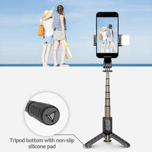 Load image into Gallery viewer, 3 in 1 Mini Foldable Tripod Bluetooth Selfie Stick For Android IOS Wireless Remote Shutter Extendable Mobile Phone Holder