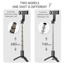 Load image into Gallery viewer, 3 in 1 Mini Foldable Tripod Bluetooth Selfie Stick For Android IOS Wireless Remote Shutter Extendable Mobile Phone Holder