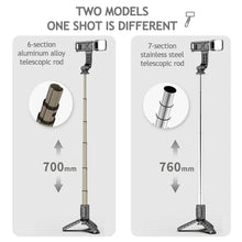 Load image into Gallery viewer, 3 in 1 Mini Fill Light Lamp Foldable Tripod Bluetooth Selfie Stick Wireless Remote Shutter Mobile Phone Holder For Android IOS