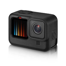 Load image into Gallery viewer, For GoPro 9 Action Camera Silicone Protective Sleeve Flip Design Black Removable Battery Side Cover Charging Port Door Lid