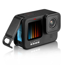 Load image into Gallery viewer, Battery Side Cover For GoPro 9 Action Camera Black Removable Flip Design Charging Port Door Lid with Silicone Protective Sleeve