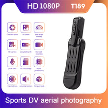 Load image into Gallery viewer, T189 Hidden Mini Camcorder Full HD 1080P Camera Clear Voice Wearable Lightweight Cam DVR Digital Video Recorder TF Card Storage