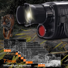 Load image into Gallery viewer, HD Infrared Night Vision Device 5X Digital Zoom Recording Video Camera Monocular Telescope For Outdoor Travel Hunting