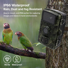 Load image into Gallery viewer, 12MP 1080P Night Vision Clear Wildlife Hunting Trail Game Camera IP66 Outdoor Camouflage surveillance Motion Scouting Camera