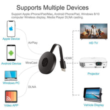 Load image into Gallery viewer, G2 Wireless Display 4K 1080P HDMI-compatible Dongle Dlna Airplay Anycast TV Stick Receiver Adapter For Android Mac IOS
