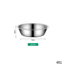 Load image into Gallery viewer, 9 Size Large Capacity Stainless Steel Dog Bowl For Dish Water Dog Food Bowl Pet Puppy Cat Bowl Feeder Feeding Durable Pet Supplies