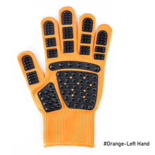 Load image into Gallery viewer, Rubber Pet Dogs Cats Grooming Gloves Mitten Deshedding Cleaning Animal Hair Remover Brush Scratcher for Dog Cat Combing Massage