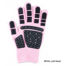 Load image into Gallery viewer, Rubber Pet Dogs Cats Grooming Gloves Mitten Deshedding Cleaning Animal Hair Remover Brush Scratcher for Dog Cat Combing Massage