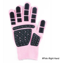 Load image into Gallery viewer, Rubber Pet Dogs Cats Grooming Gloves Mitten Deshedding Cleaning Animal Hair Remover Brush Scratcher for Dog Cat Combing Massage