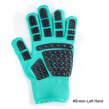 Load image into Gallery viewer, Rubber Pet Dogs Cats Grooming Gloves Mitten Deshedding Cleaning Animal Hair Remover Brush Scratcher for Dog Cat Combing Massage