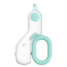 Load image into Gallery viewer, Pet Nail Clipper with LED Lamp Straight Cutter Pet Nail Trimmer Dog Cat Nail Cutter Pet Grooming Tools Dog Supplies для собак