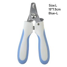 Load image into Gallery viewer, Professional Pet Nail Clipper Stainless Steel Dog Cat Nail Trimmer Labor-Saving Nail Clipper Convenient Pet Grooming Supplies