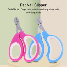 Load image into Gallery viewer, Professional Pet Nail Clipper Stainless Steel Dog Cat Nail Trimmer Labor-Saving Nail Clipper Convenient Pet Grooming Supplies