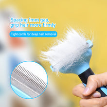 Load image into Gallery viewer, Dog Hair Remover Combs Pet Cat Hair Shedding Brush Detachable Hair Comb Puppy Dog Grooming Comb Long Hair Cats Dogs Cleaning Supplies