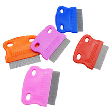 Load image into Gallery viewer, Pet Cat Comb Hair Remover Self Cleaning Flea Comb for Dogs and Cats Pet Grooming Comb Automatic Cats Hair Brush Pet Supplies