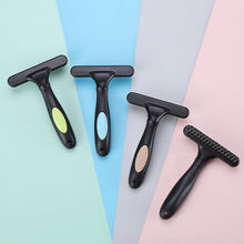 Load image into Gallery viewer, Pet Slicker Brush Cat Dog Grooming Undercoat Comb Grooming Raker for Short or Long Hair with Double Row of Stainless Steel Pins