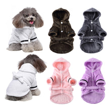 Load image into Gallery viewer, Dog Bathrobe Towel Pet Dog Bath Towel Robe Pet Sleeping Clothes Drying Super Absorbent Coat Large Medium Small Puppy Dog Clothes Pet Supplies