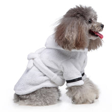 Load image into Gallery viewer, Dog Bathrobe Towel Pet Dog Bath Towel Robe Pet Sleeping Clothes Drying Super Absorbent Coat Large Medium Small Puppy Dog Clothes Pet Supplies