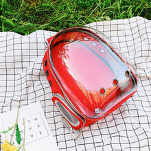 Load image into Gallery viewer, Portable Astronaut Window Backpack Transparent Large Capacity Pet Carrier Breathable Carrying Travel Bag Space Capsule Shoulder Bag Outdoor Backpacks for Puppy Pet Cat Dog