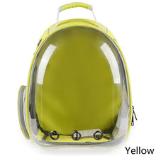 Load image into Gallery viewer, Portable Astronaut Window Backpack Transparent Large Capacity Pet Carrier Breathable Carrying Travel Bag Space Capsule Shoulder Bag Outdoor Backpacks for Puppy Pet Cat Dog