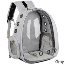 Load image into Gallery viewer, Portable Astronaut Window Backpack Transparent Large Capacity Pet Carrier Breathable Carrying Travel Bag Space Capsule Shoulder Bag Outdoor Backpacks for Puppy Pet Cat Dog