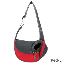 Load image into Gallery viewer, Puppy Carrier Travel Handbag Shoulder Bag S/L Pet Pouch Mesh Single Shoulder Bag Breathable Slings Dog Carriers Pets Comfort Travel Tote Cat Outdoor Cover Pets Supplies