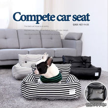 Load image into Gallery viewer, Universal Pet Carrier Pets Car Seat Pad Puppy Bag Safe Dog Carriers House Dogs Seat with Safety Belt Cat Basket Outdoor Travel Dogs Bed Nonslip Seats Pet Supplies