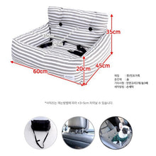 Load image into Gallery viewer, Universal Pet Carrier Pets Car Seat Pad Puppy Bag Safe Dog Carriers House Dogs Seat with Safety Belt Cat Basket Outdoor Travel Dogs Bed Nonslip Seats Pet Supplies