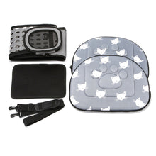 Load image into Gallery viewer, Cat Pattern Dog Carrier Bag Portable Pet Handbag Foldable Travel Bags Breathable Mesh Transport Box Puppy Outdoor Carrying Case Kitten Bags Pets Supplies