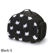 Load image into Gallery viewer, Cat Pattern Dog Carrier Bag Portable Pet Handbag Foldable Travel Bags Breathable Mesh Transport Box Puppy Outdoor Carrying Case Kitten Bags Pets Supplies