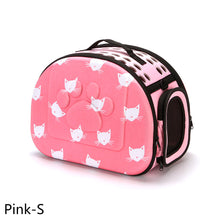 Load image into Gallery viewer, Cat Pattern Dog Carrier Bag Portable Pet Handbag Foldable Travel Bags Breathable Mesh Transport Box Puppy Outdoor Carrying Case Kitten Bags Pets Supplies