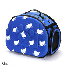 Load image into Gallery viewer, Cat Pattern Dog Carrier Bag Portable Pet Handbag Foldable Travel Bags Breathable Mesh Transport Box Puppy Outdoor Carrying Case Kitten Bags Pets Supplies