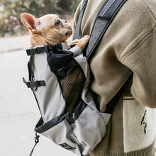 Load image into Gallery viewer, Outdoor Pet Carrier Dog Bag Portable Pet Handbag Breathable Dogs Backpack Reflective Pets Travel Bags Carrying for Animals Small Medium Dogs Corgi Bulldog Pets Supplies