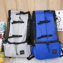 Load image into Gallery viewer, Outdoor Pet Carrier Dog Bag Portable Pet Handbag Breathable Dogs Backpack Reflective Pets Travel Bags Carrying for Animals Small Medium Dogs Corgi Bulldog Pets Supplies